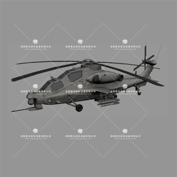 大姚武装直升机3D模型